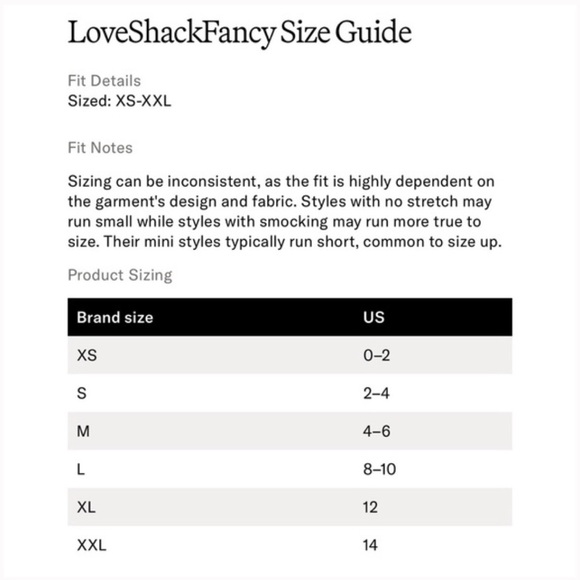 Loveshackfancy Sonora ruffle mini dress size Large NWOT - Picture 14 of 16